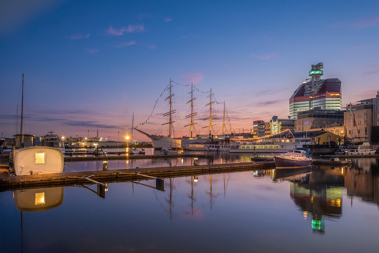 little boom, gothenburg, nature, sea, port, water, solar, sweden, boat, ships, sailboat, houseboat, lifestyle